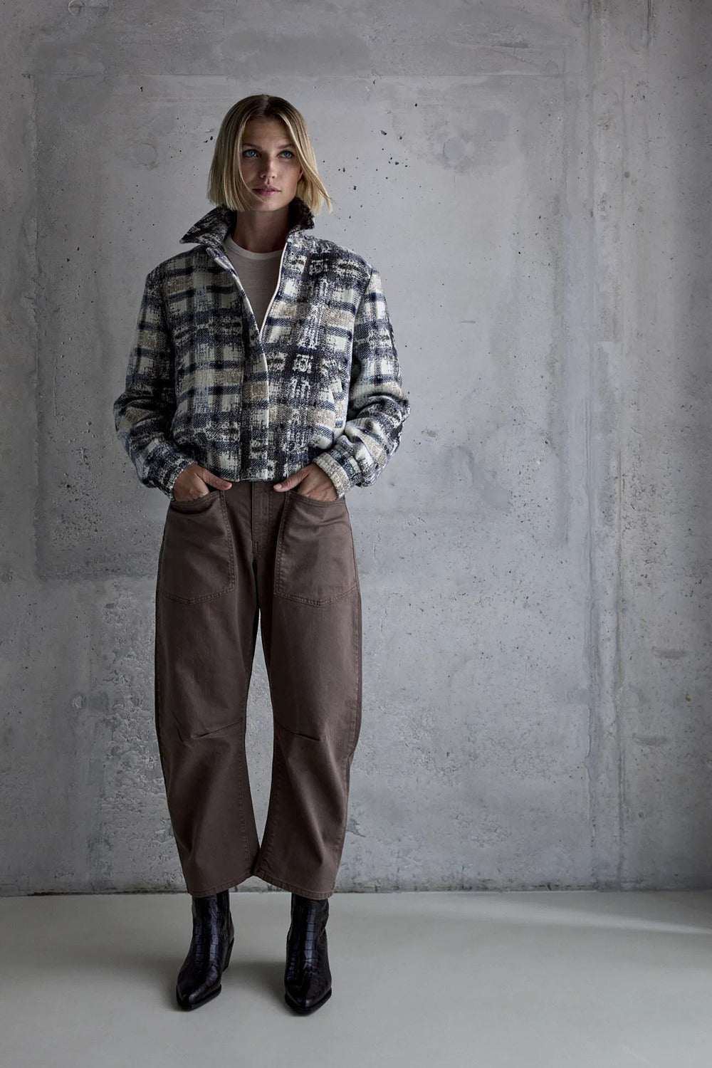 Femmes du Sud Darcy Jack – Multicolor-49% polyacryl, 26% polyester, 20% wol, 5% overig-DAMES JASSEN & JACKS-Beige