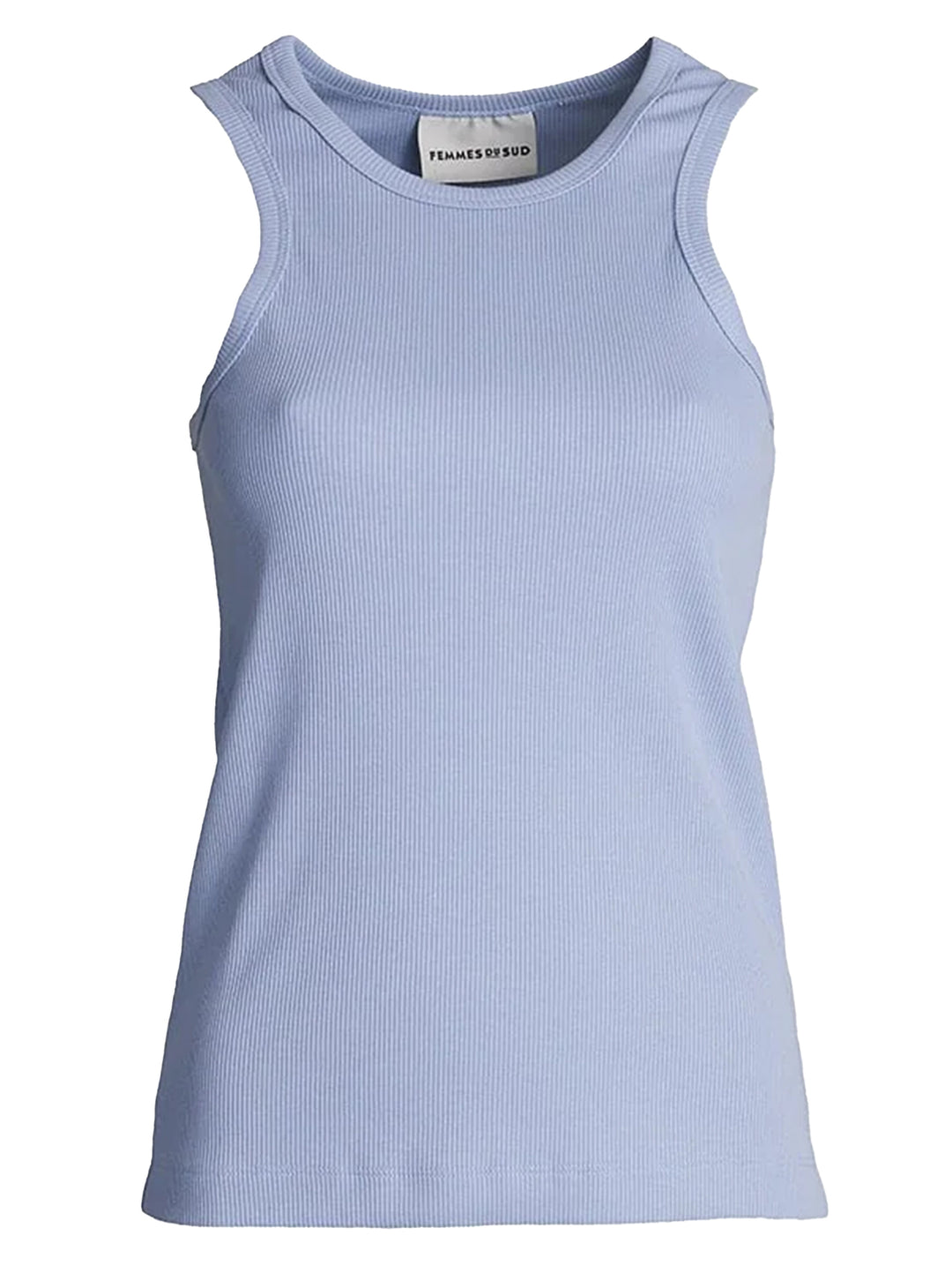 Femmes du Sud jenay blue jeans-97% katoen | 2% elastaan-DAMES TOPS & BLOUSES-Blauw