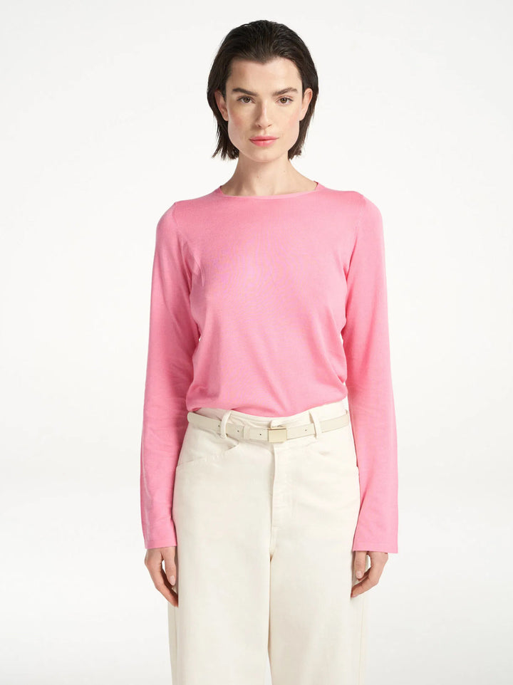 Femmes du Sud pullover bebe bright pink-60% katoen, 40% Rayon Viscose-DAMES TRUIEN & VESTEN-Roze
