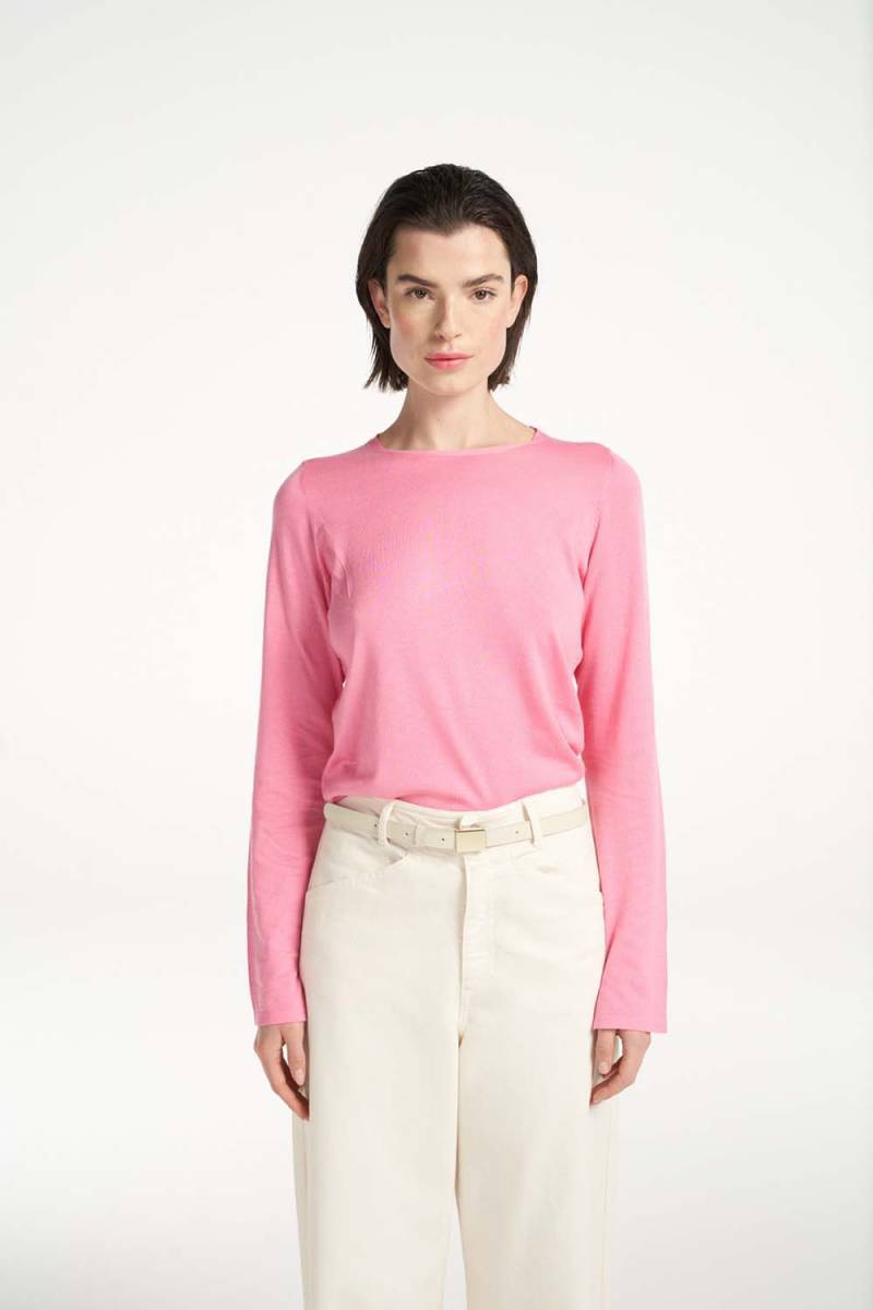 Femmes du Sud pullover bebe bright pink-60% katoen, 40% Rayon Viscose-DAMES TRUIEN & VESTEN-Roze