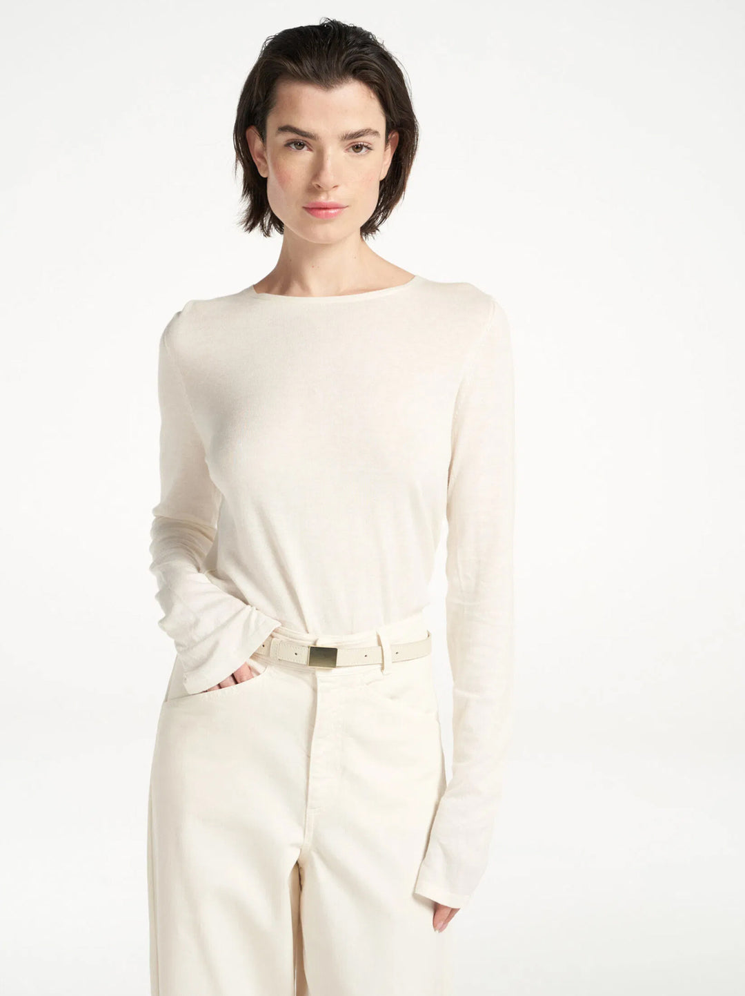 Femmes du Sud pullover bebe OffWhite-60% katoen, 40% Rayon Viscose-DAMES TRUIEN & VESTEN-Room