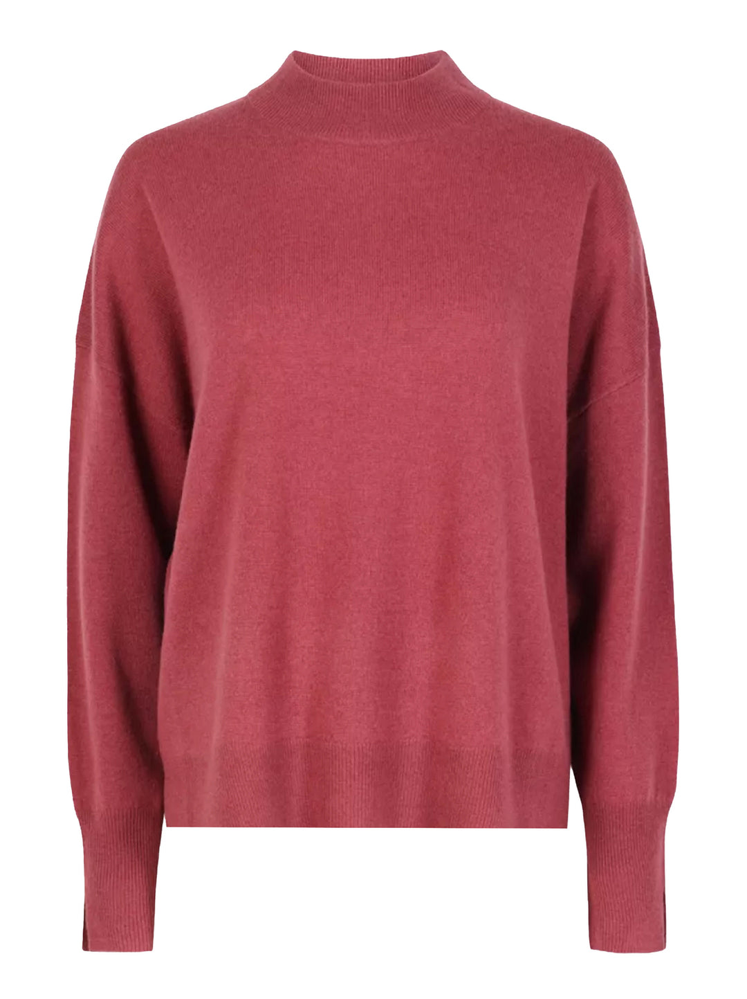 FFC Luxe Wolmix Trui – Rood-70% wol, 30% cashmere-DAMES TRUIEN & VESTEN-Rood