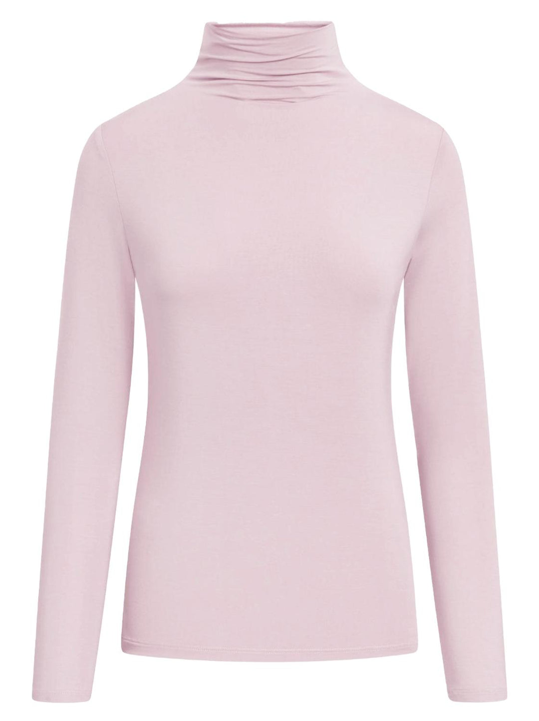 FFC shirt met col lange mouw-95% modaal, 5% elasthaan-DAMES TOPS & BLOUSES-Paars