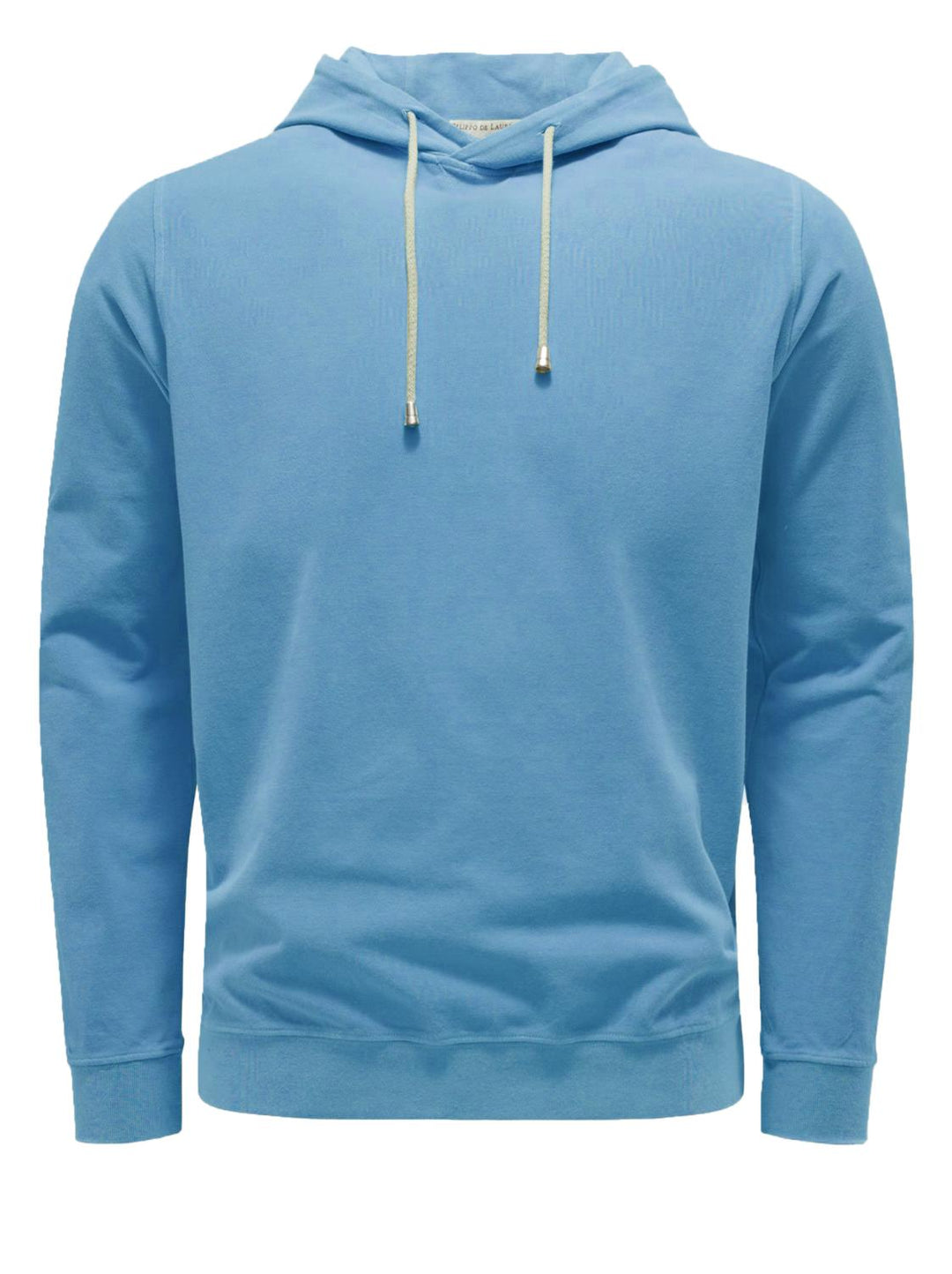 Filippo de Laurentiis hoody-98% katoen, 2% elasthaan-HEREN TRUIEN & VESTEN-Blauw