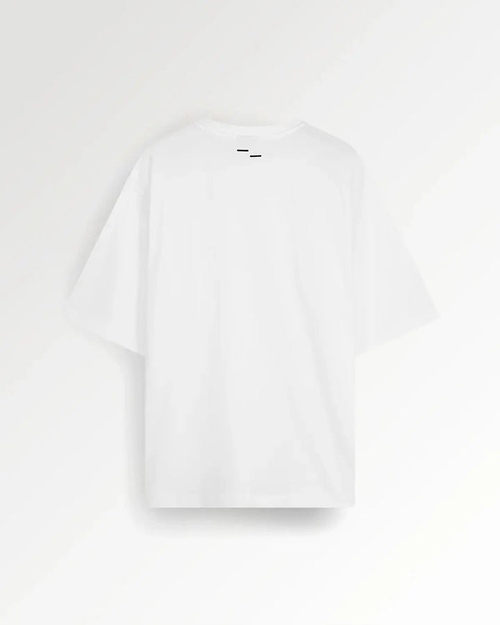 Filling Pieces Boxy T-shirt – Wit-100% katoen-HEREN POLO'S & T-SHIRTS-Wit