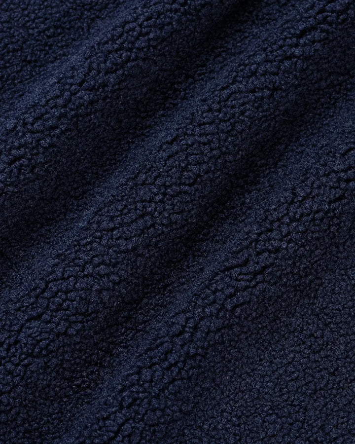 Filling Pieces Coach Jacket Sherpa – Blauw-100% polyester-HEREN JASSEN & JACKS-Blauw
