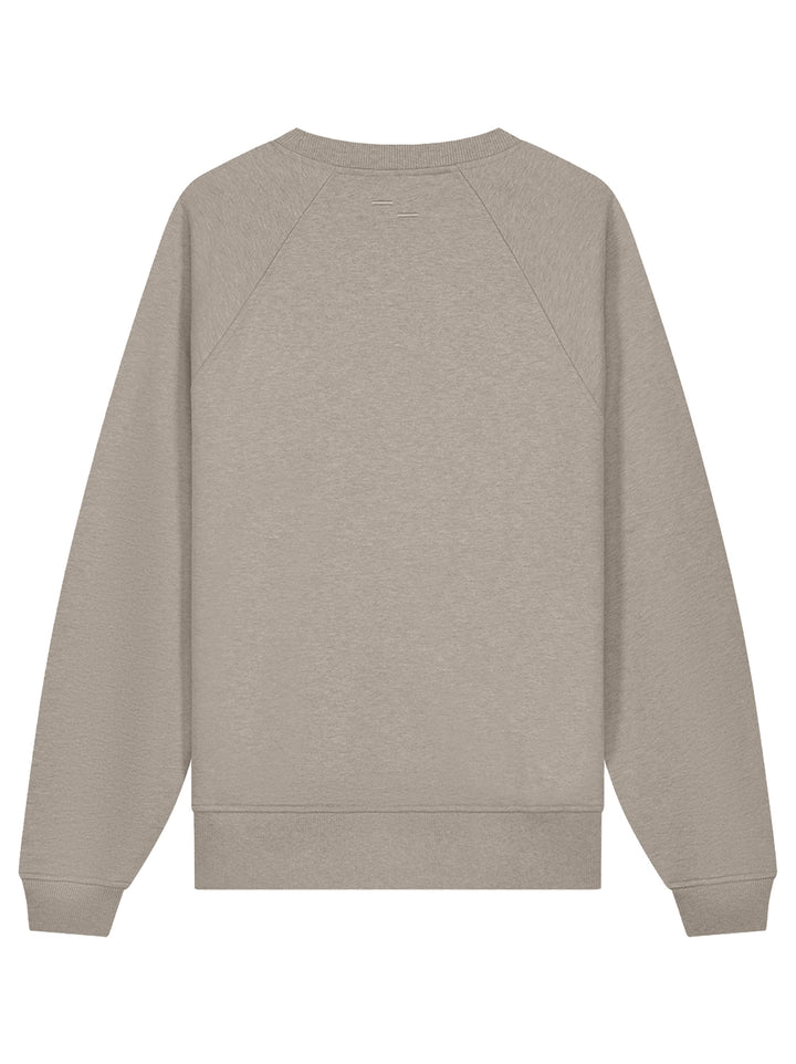 Filling Pieces Embroidered Sweatshirt – Pure-100% katoen-HEREN TRUIEN & VESTEN-Beige