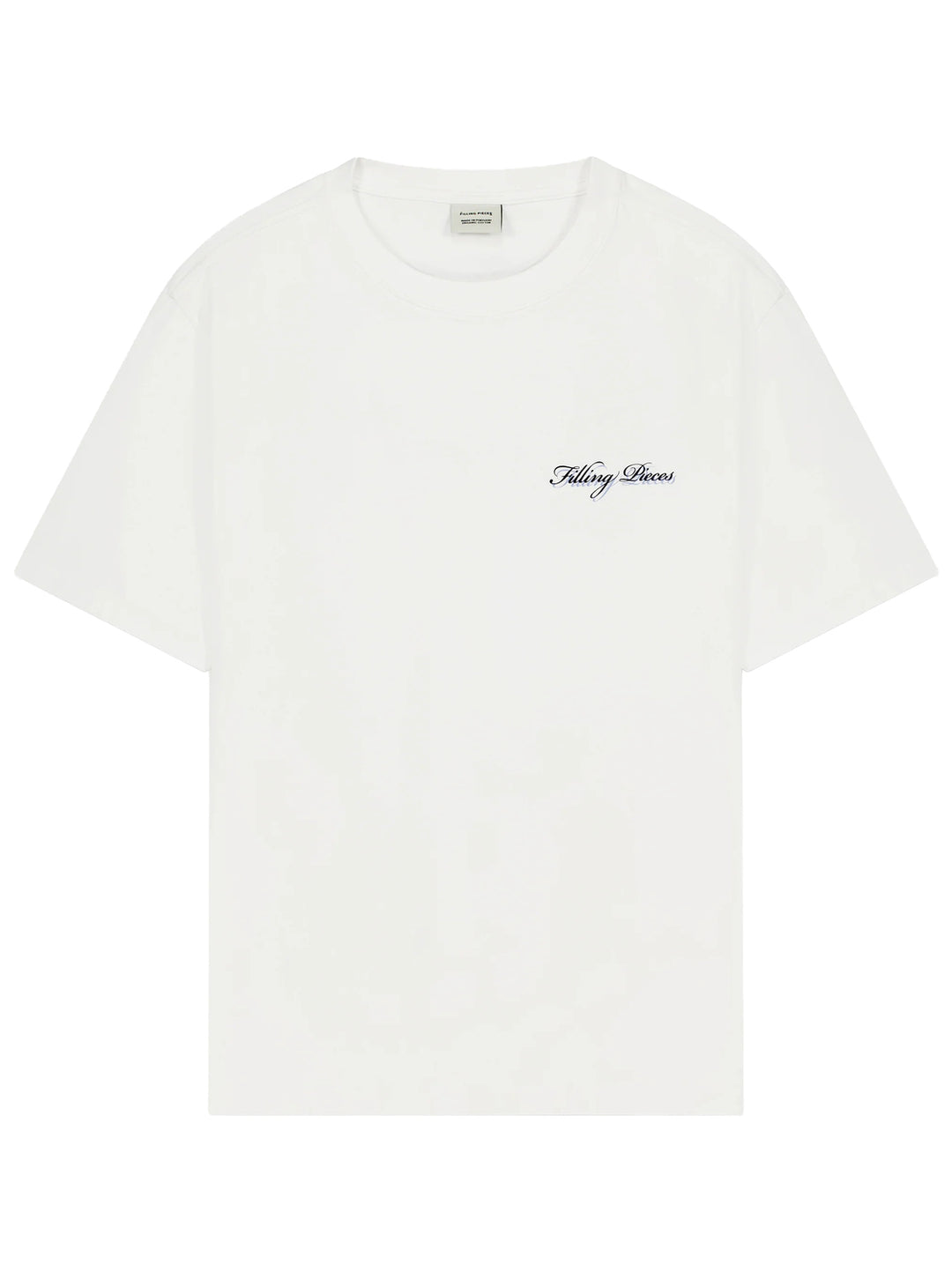 Filling Pieces T-shirt – Wit-100% katoen-HEREN POLO'S & T-SHIRTS-Wit