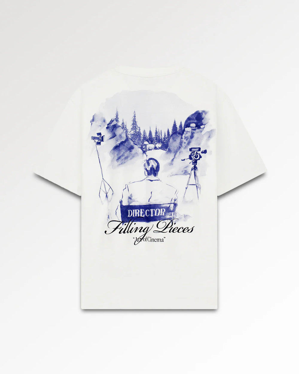 Filling Pieces T-shirt – Wit-100% katoen-HEREN POLO'S & T-SHIRTS-Wit