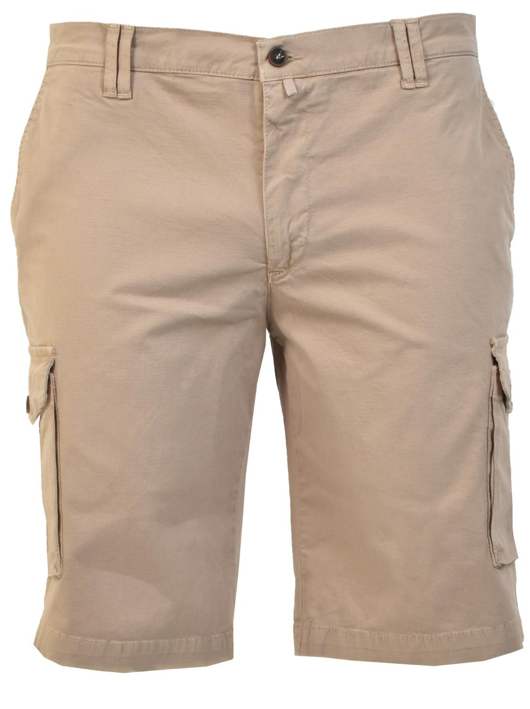 Four.ten bermuda-97% katoen, 3% elastaan-HEREN BROEKEN-Beige