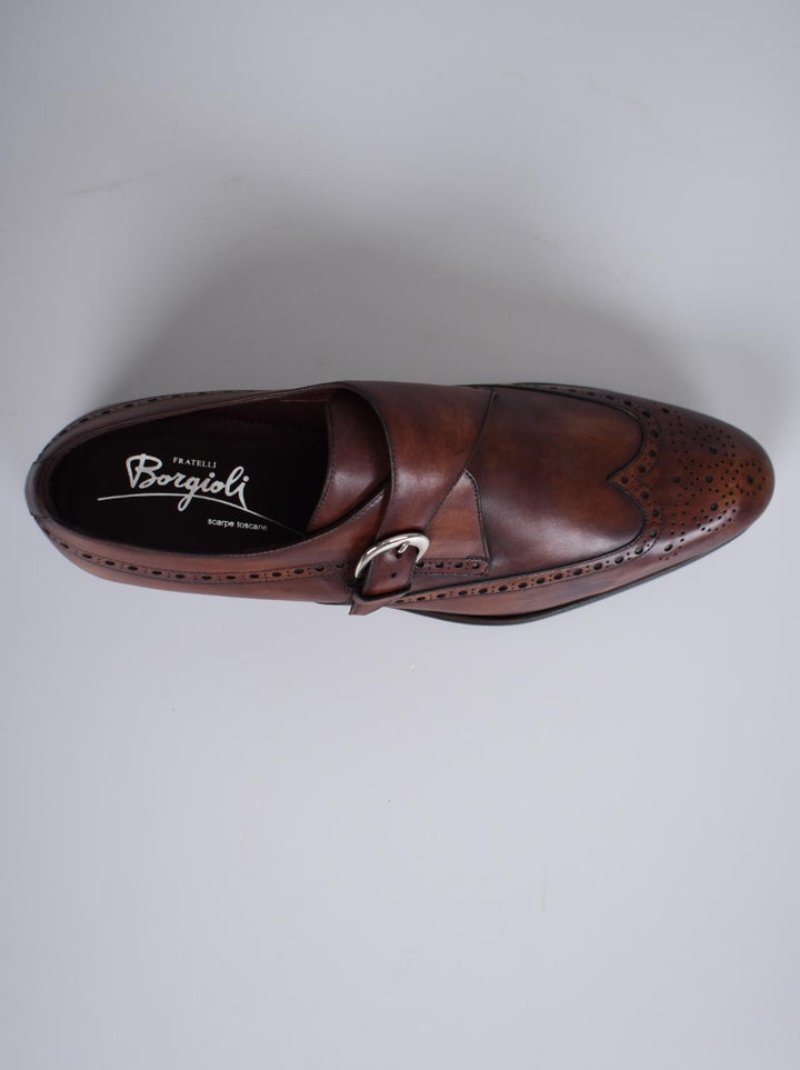 Fratelli Borgioli schoenen-HEREN SCHOENEN & RIEMEN-Bruin