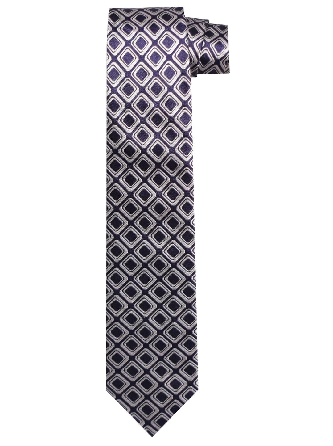 Frenk stropdas-100% zijde-HEREN DAS/ STRIK/POCHETTE-Blauw