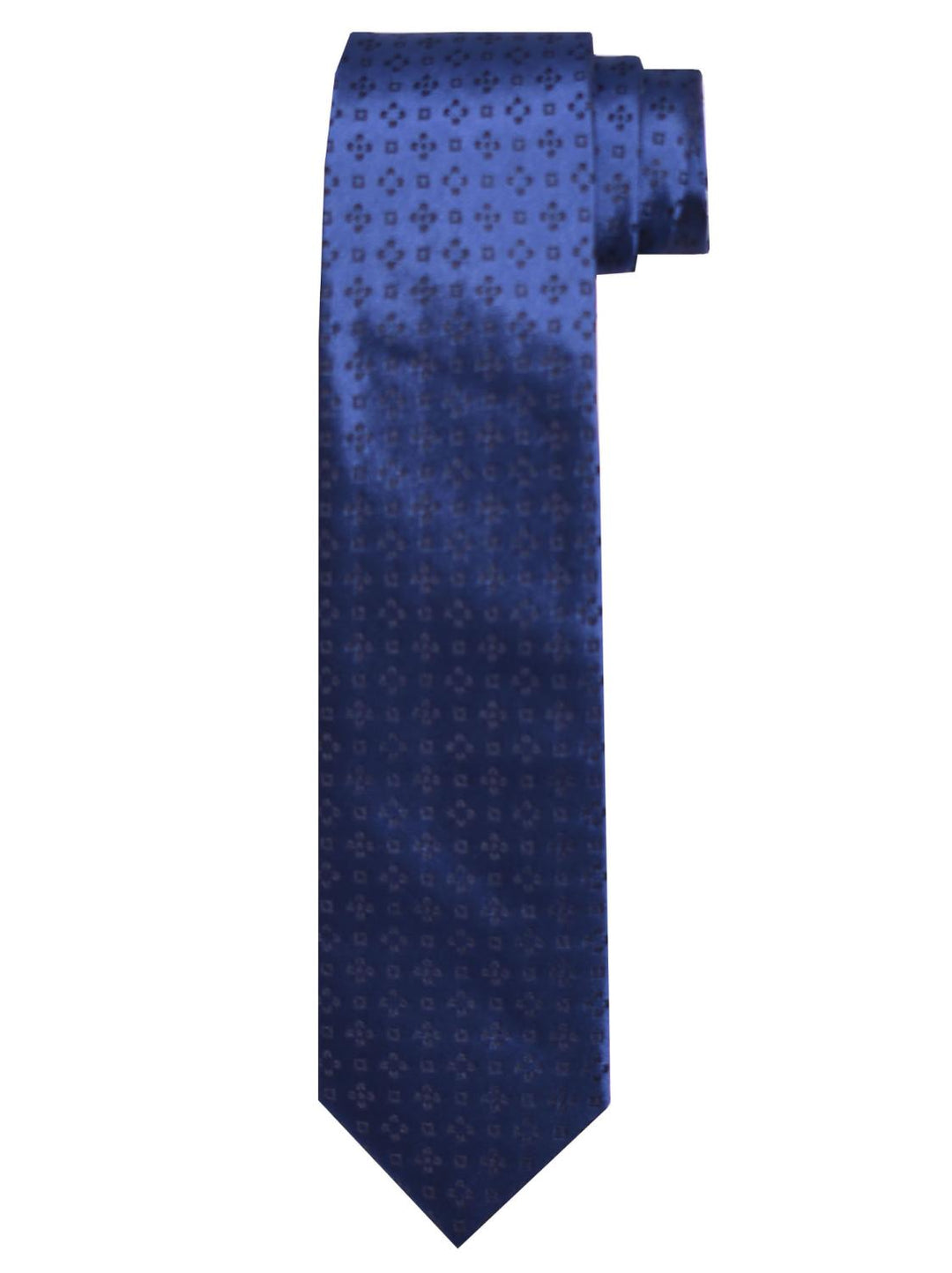 Frenk stropdas-100% zijde-HEREN DAS/ STRIK/POCHETTE-Blauw