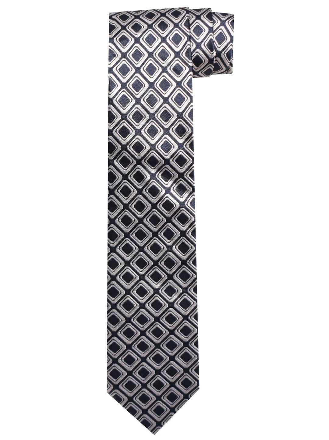 Frenk stropdas-100% zijde-HEREN DAS/ STRIK/POCHETTE-Blauw