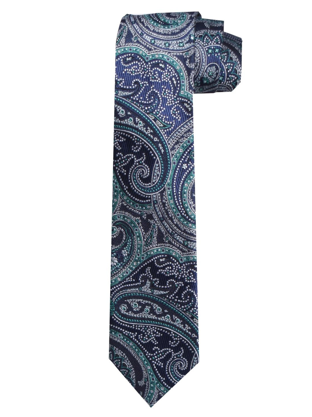 Frenk stropdas-100% zijde-HEREN DAS/ STRIK/POCHETTE-Groen