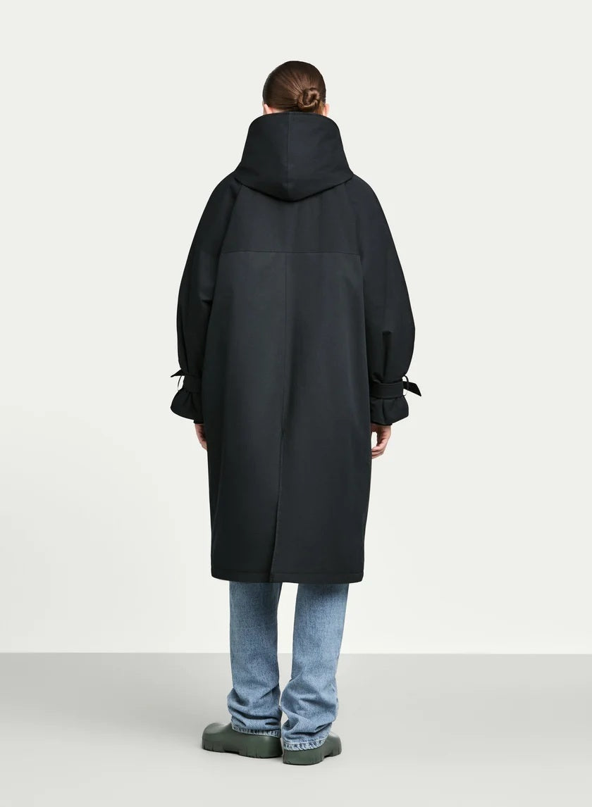 g-lab LIVIA Jas – Blauw-62% katoen, 38% polyester<br />Voering: 100% polyester-DAMES JASSEN & JACKS-Blauw