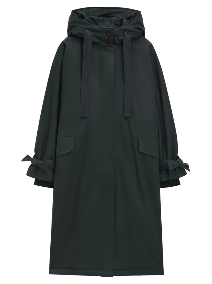 g-lab LIVIA Jas – Blauw-62% katoen, 38% polyester<br />Voering: 100% polyester-DAMES JASSEN & JACKS-Blauw