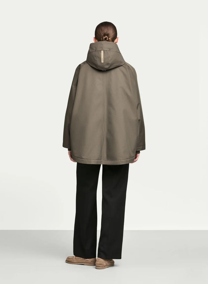 g-lab PURE Jas – Bruin-60% katoen, 40% polyester<br />Voering: 100% polyester-DAMES JASSEN & JACKS-Bruin