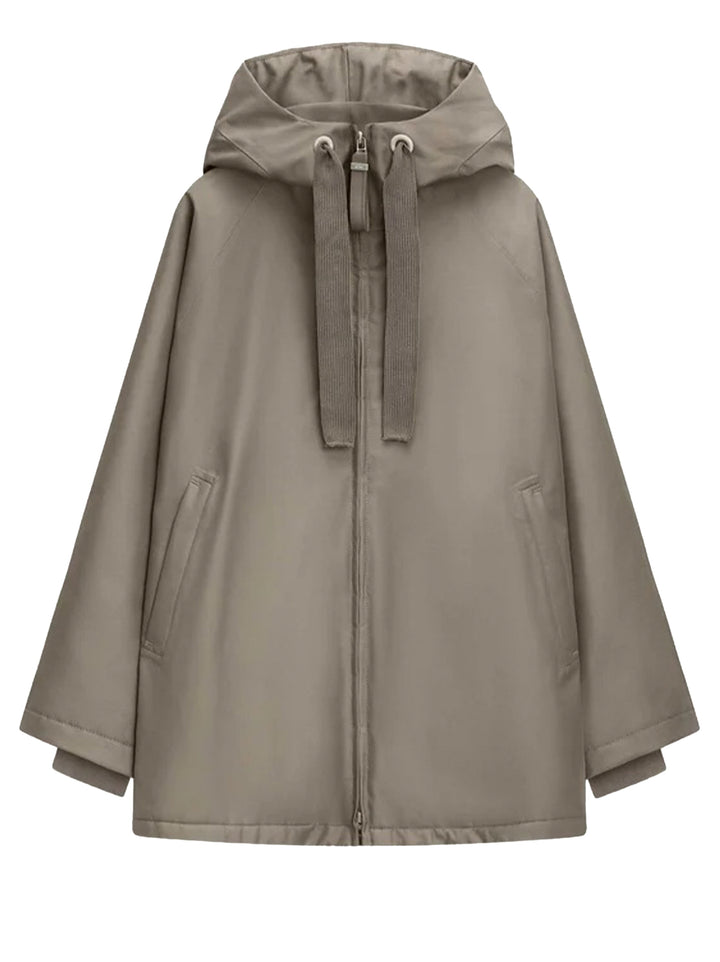 g-lab PURE Jas – Bruin-60% katoen, 40% polyester<br />Voering: 100% polyester-DAMES JASSEN & JACKS-Bruin