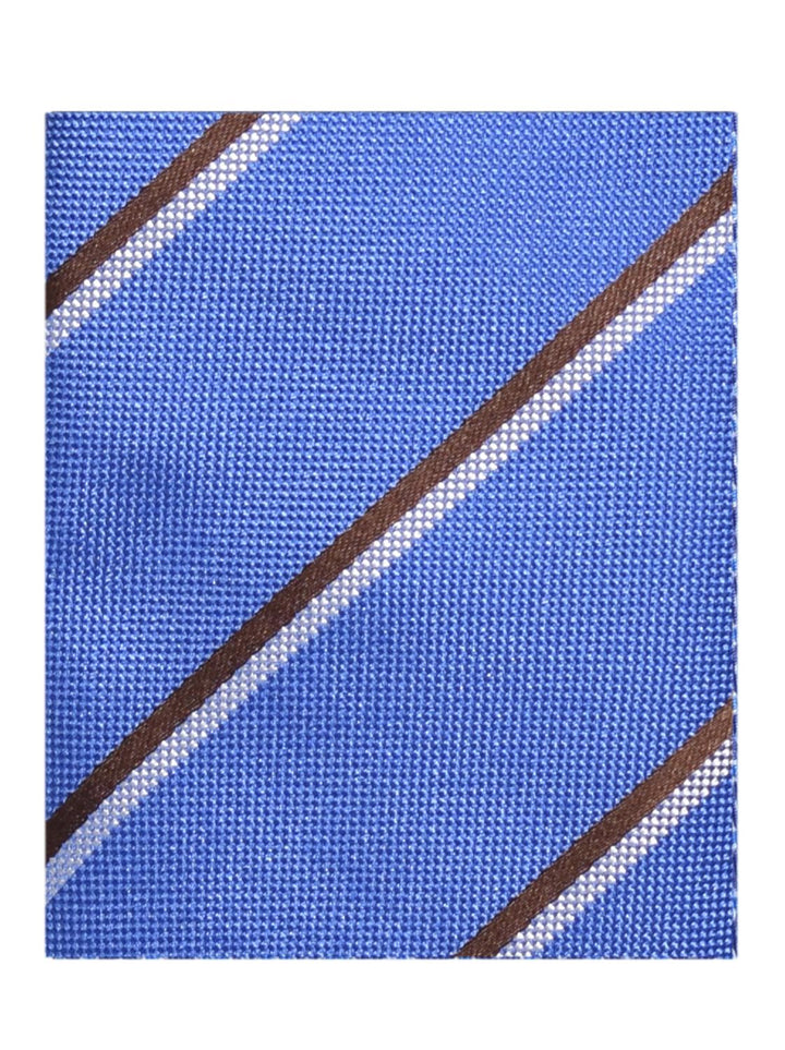 Gallieni stropdas-100% zijde-HEREN DAS/ STRIK/POCHETTE-Blauw