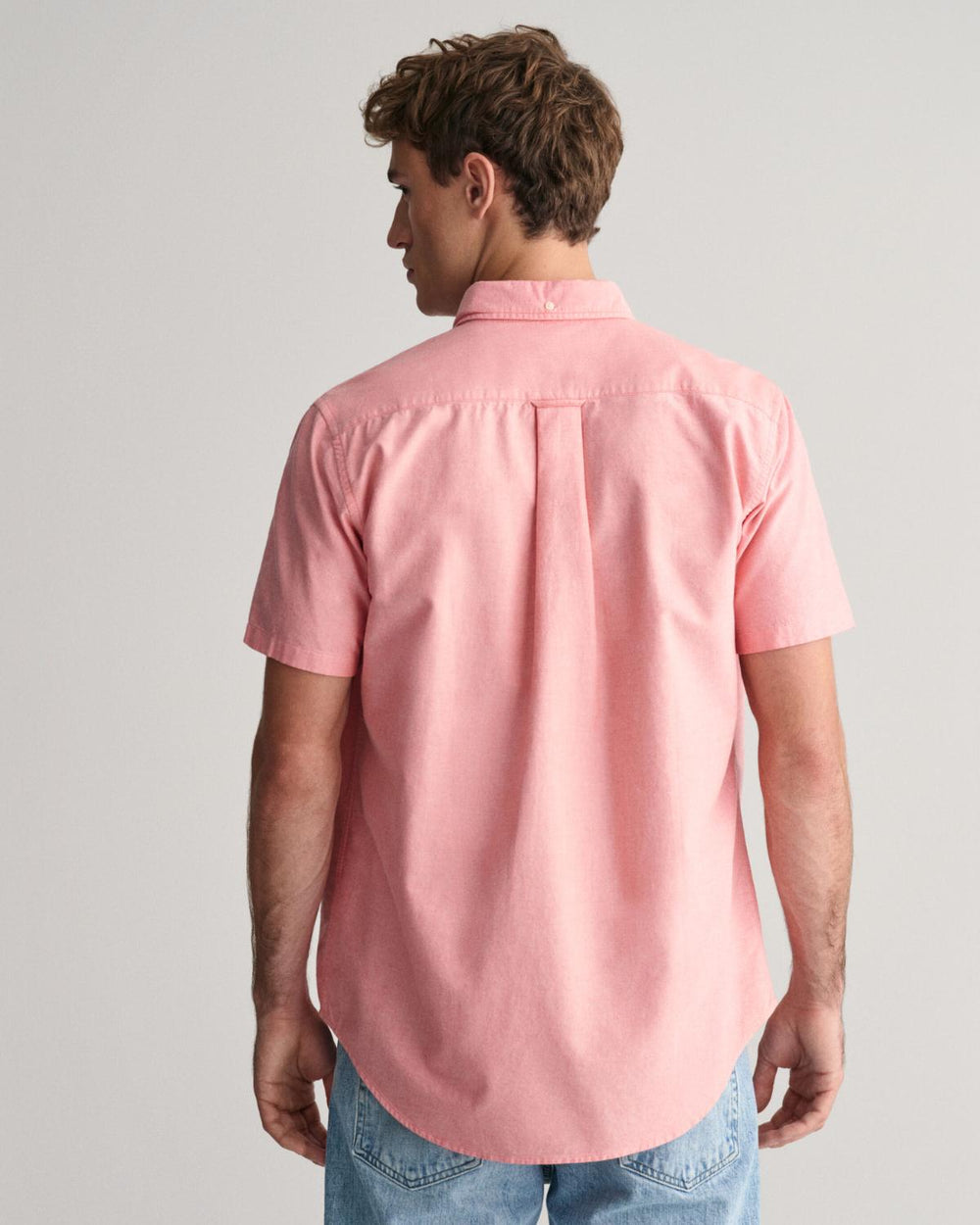GANT Oxford regular fit shirt-100% katoen-HEREN SHIRTS-Roze