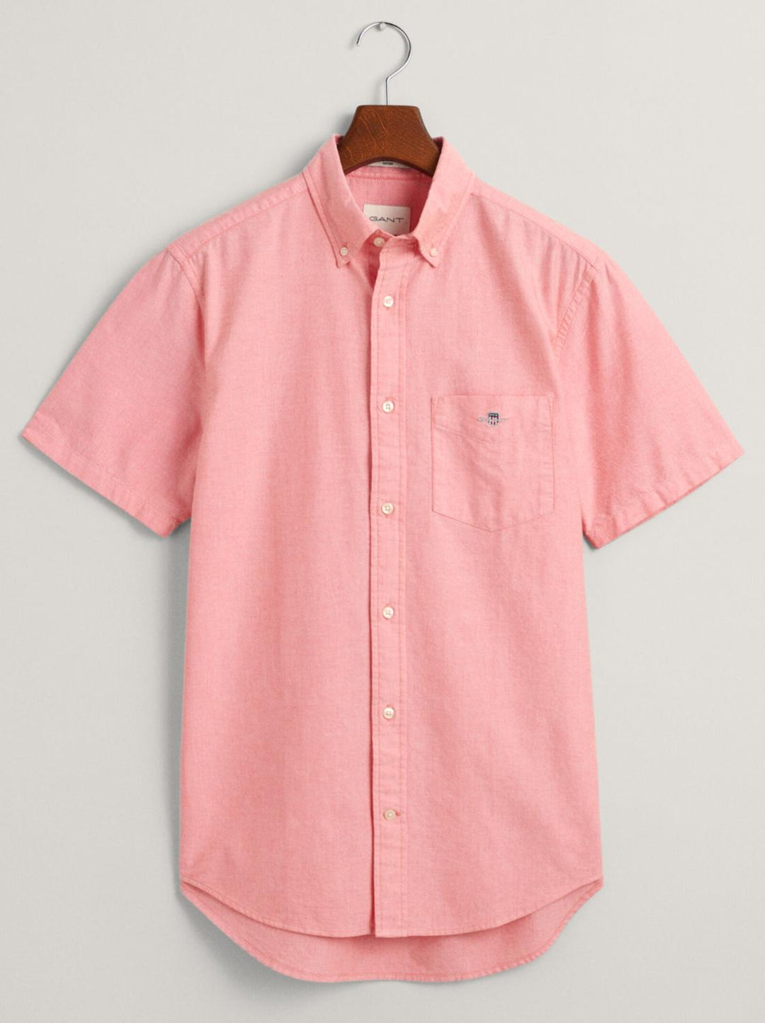 GANT Oxford regular fit shirt-100% katoen-HEREN SHIRTS-Roze