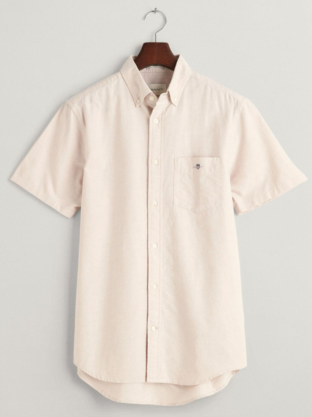 GANT regular fit Oxford shirt-100% katoen-HEREN SHIRTS-Beige