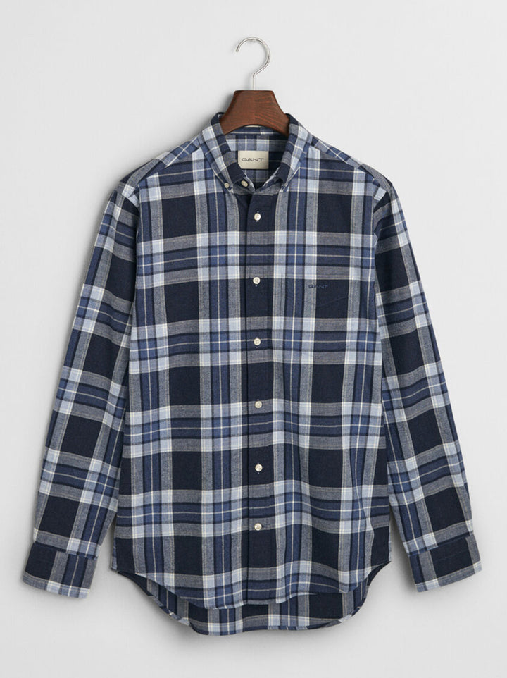 GANT regular fit oxford shirt-100% katoen-HEREN SHIRTS-Blauw