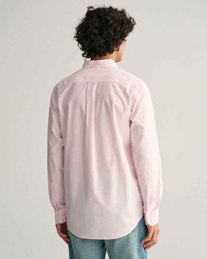GANT regular fit poplin shirt-100% katoen-HEREN SHIRTS-Roze
