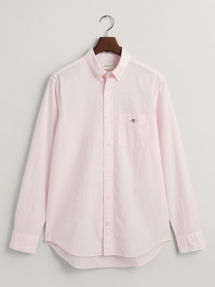 GANT regular fit poplin shirt-100% katoen-HEREN SHIRTS-Roze