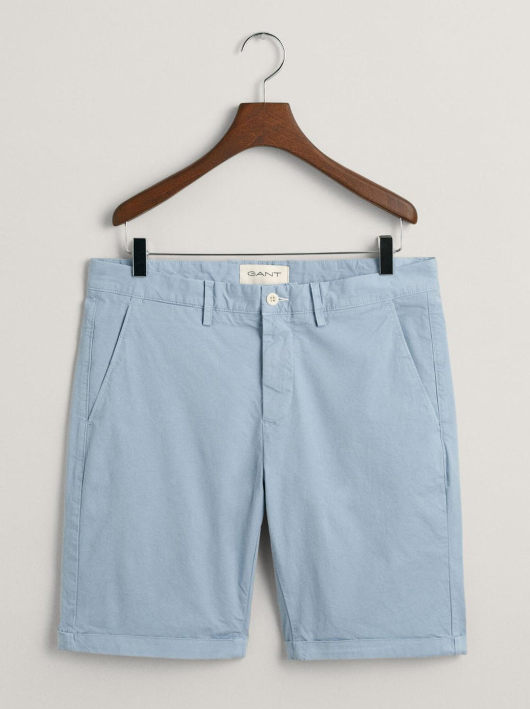 GANT regular fit sunfade short-97% katoen, 3% elasthaan-HEREN BROEKEN-Blauw