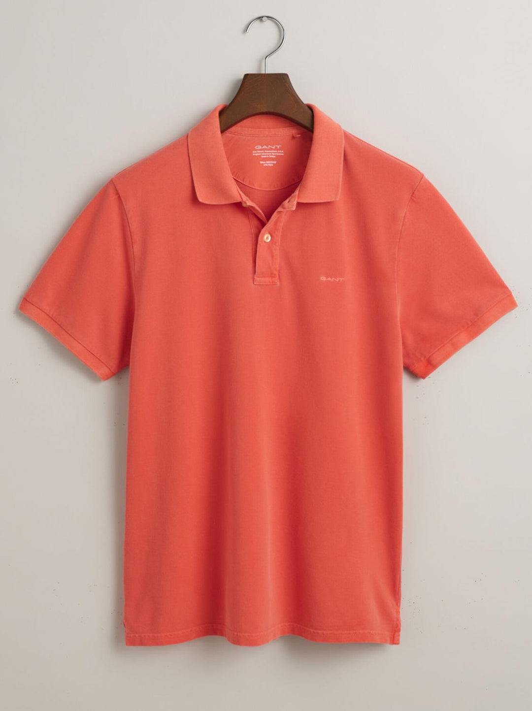 GANT sunfaded pique polo-100% katoen-HEREN POLO'S & T-SHIRTS-Oranje