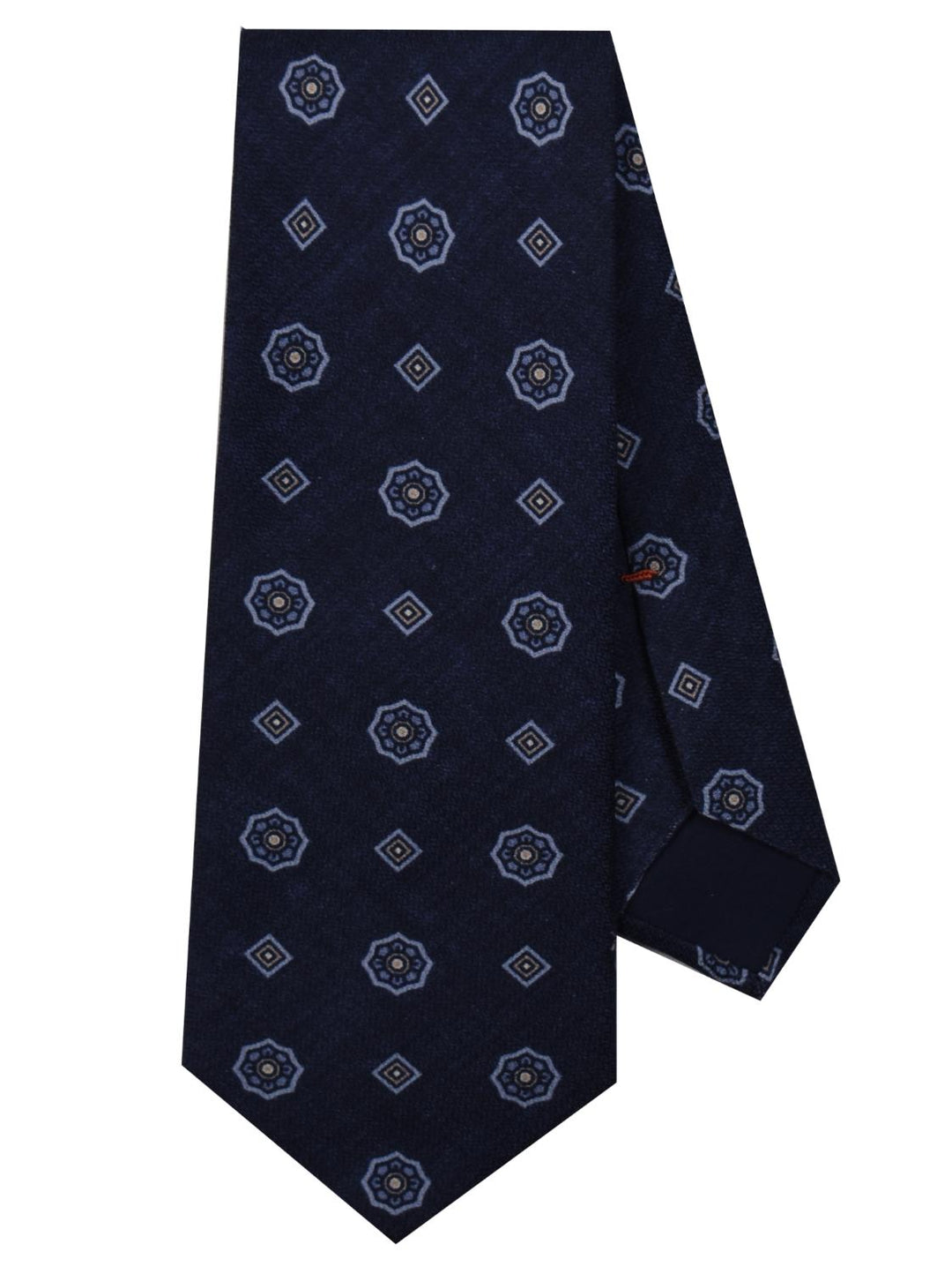 Gierre Milano stropdas-100% zijde-HEREN DAS/ STRIK/POCHETTE-Blauw