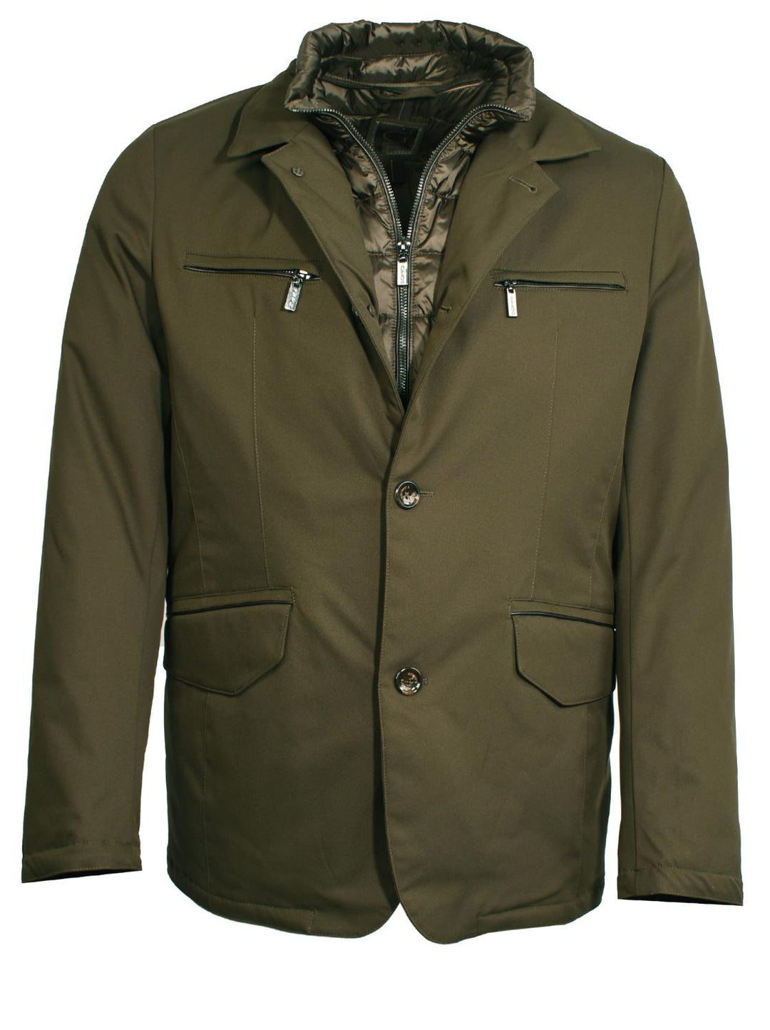 GIMO's jack-100% polyester-HEREN JASSEN & JACKS-Groen