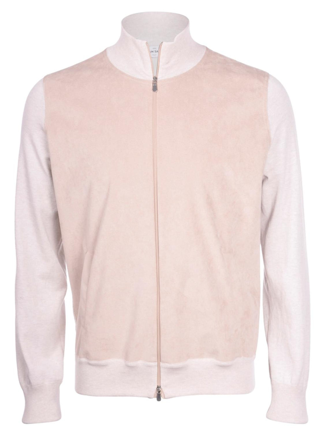 Gran Sasso buitenvest – Beige-100% katoen-HEREN JASSEN & JACKS-Beige