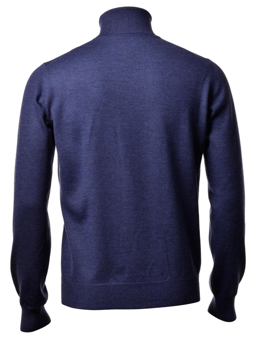 Gran Sasso coltrui denimblauw-100% wol-HEREN TRUIEN & VESTEN-Blauw