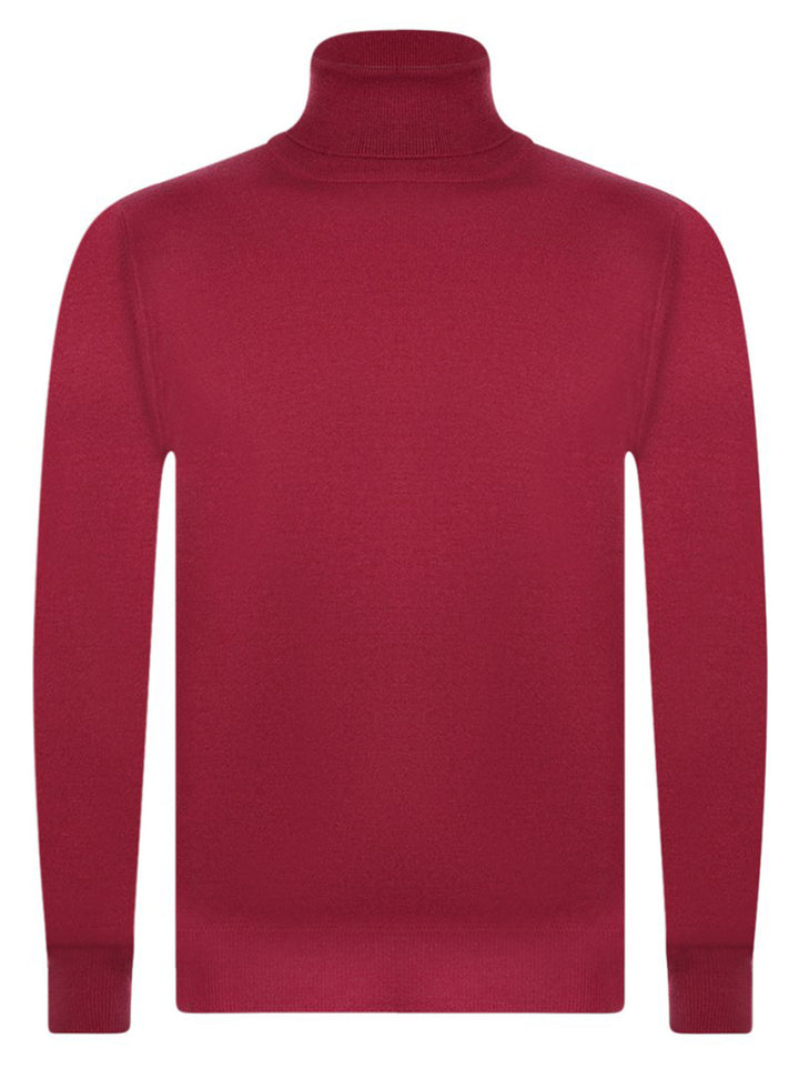 Gran Sasso Coltrui – Rood-100% wol-HEREN TRUIEN & VESTEN-Rood