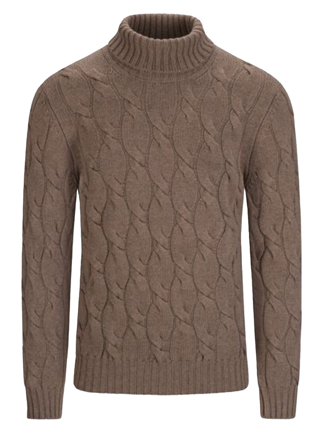 Gran Sasso Coltrui Wol – Bruin-80% lamswol, 10% viscose, 10% cashmere-HEREN TRUIEN & VESTEN-Bruin