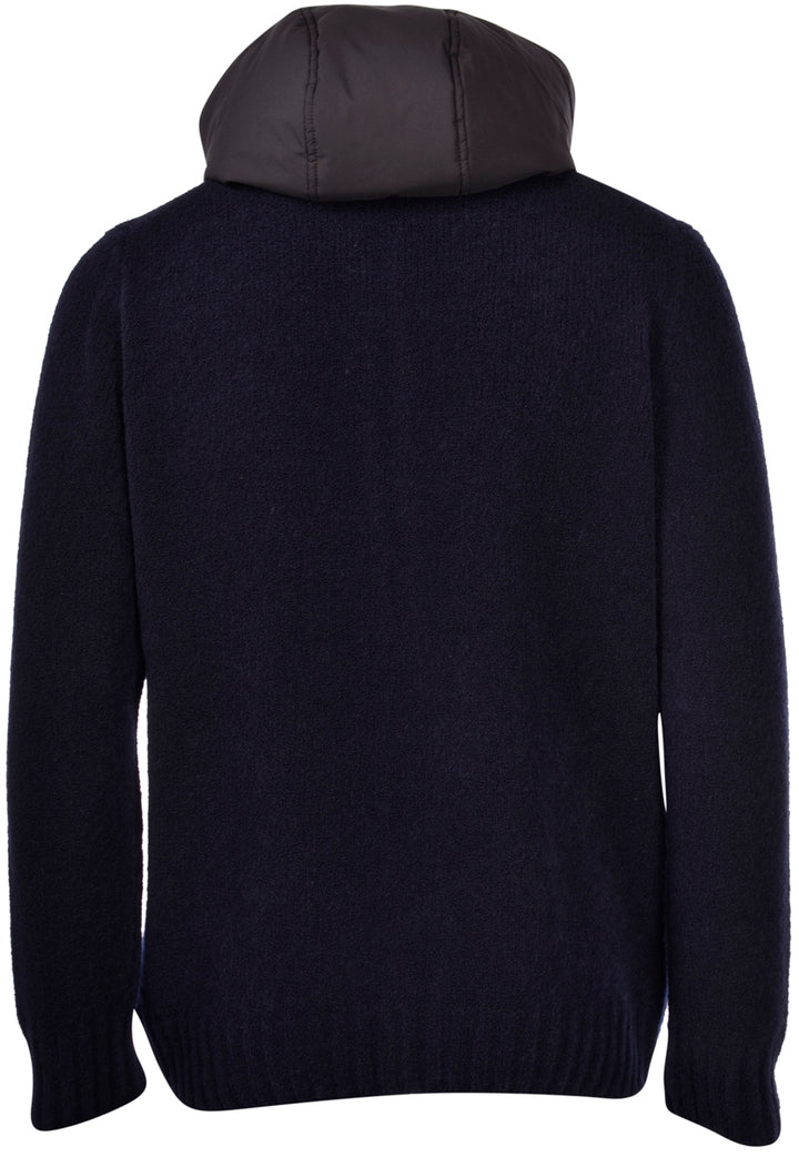 Gran Sasso Hoody – Blauw-80% lamswol, 20% polyamide-HEREN TRUIEN & VESTEN-Blauw