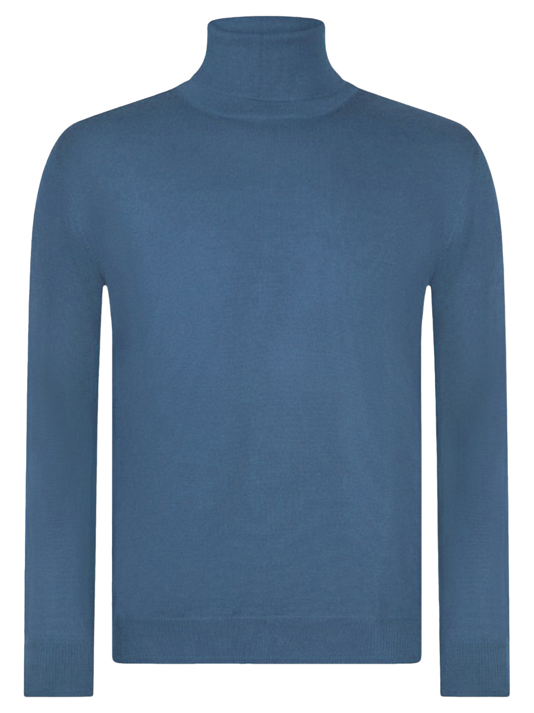 Gran Sasso Merino Extrafine Coltrui – Blauw-100% lamswol-HEREN TRUIEN & VESTEN-Blauw