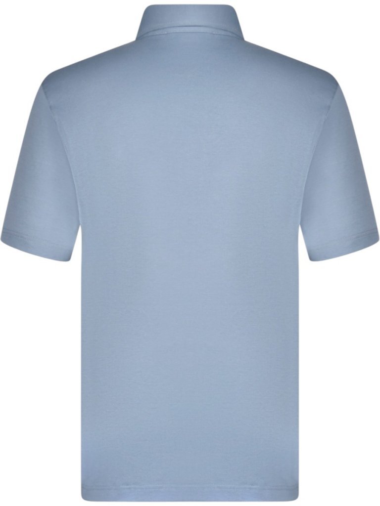 Gran Sasso Polo – Blauw-100% katoen-HEREN POLO'S & T-SHIRTS-Blauw
