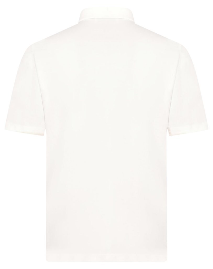  Gran Sasso Polo – Wit -100% katoen-HEREN POLO'S & T-SHIRTS-Wit