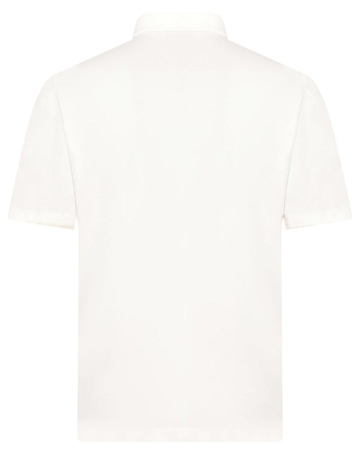  Gran Sasso Polo – Wit -100% katoen-HEREN POLO'S & T-SHIRTS-Wit