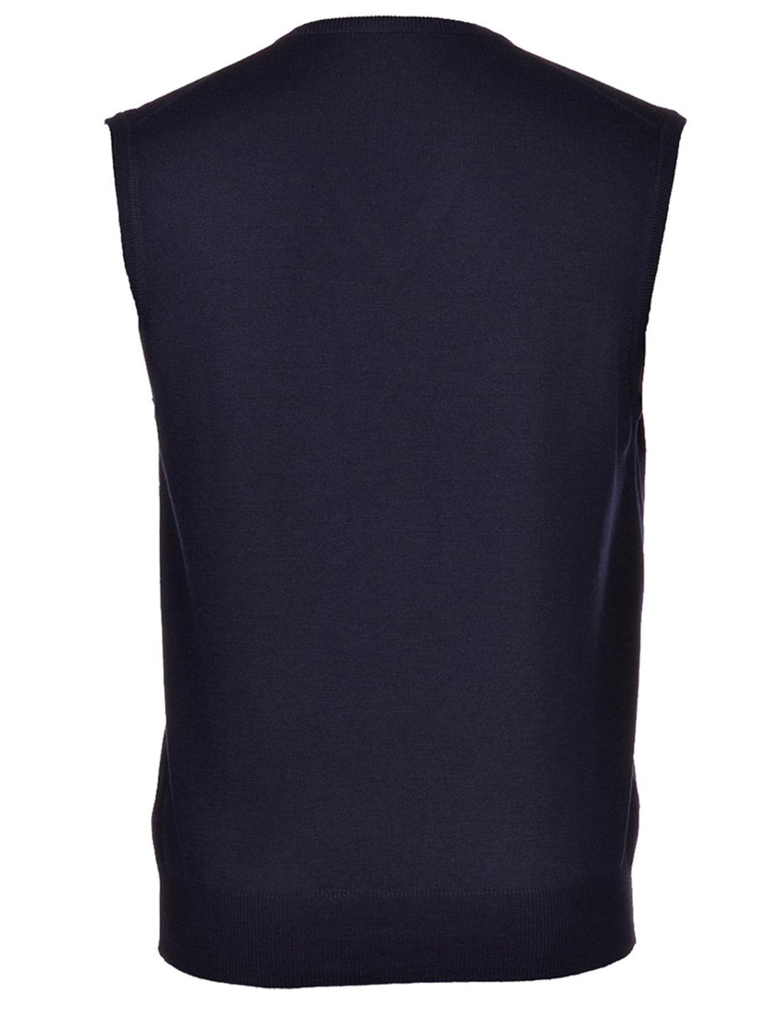 Gran Sasso slip-over blauw-100% wol-HEREN TRUIEN & VESTEN-Blauw