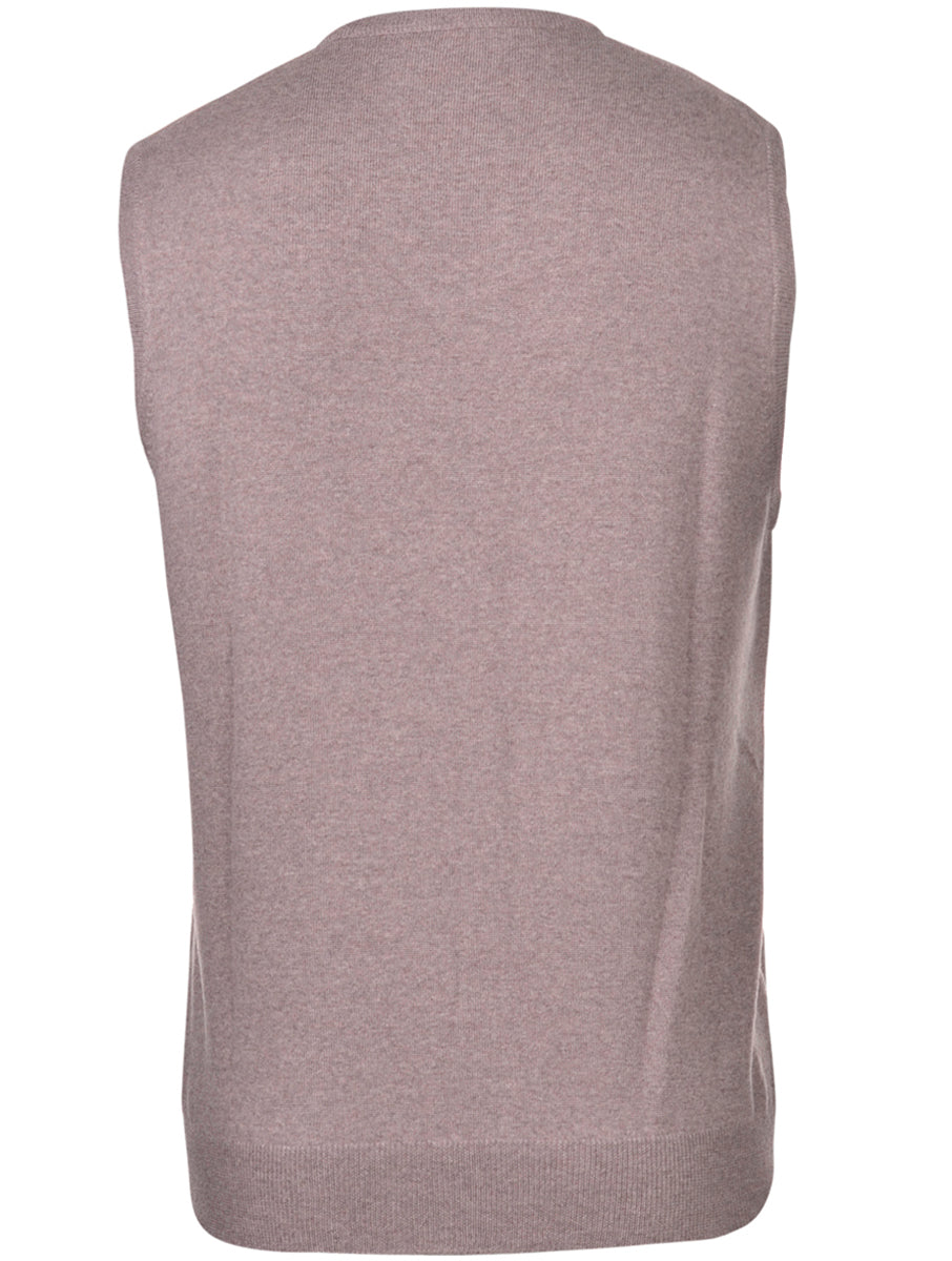 Gran Sasso Slipover – Grijs-100% wol-HEREN TRUIEN & VESTEN-Grijs