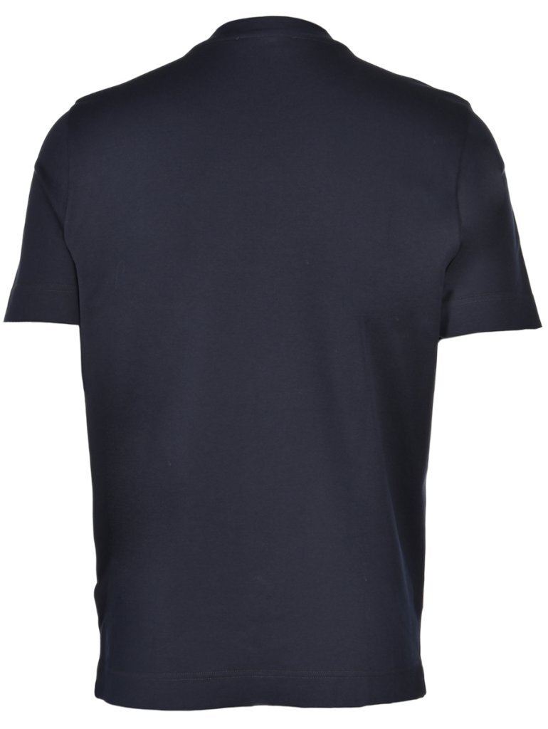 Gran Sasso T-shirt – Blauw-100% katoen-HEREN POLO'S & T-SHIRTS-Blauw