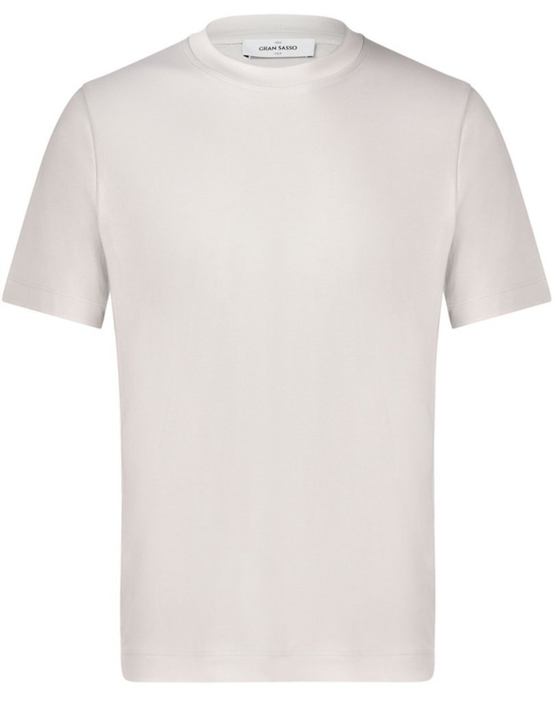 Gran Sasso T-shirt – Grijs-100% katoen-HEREN POLO'S & T-SHIRTS-Grijs