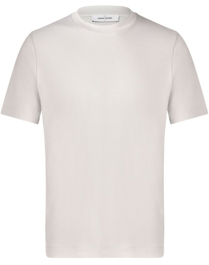 Gran Sasso T-shirt – Grijs-100% katoen-HEREN POLO'S & T-SHIRTS-Grijs