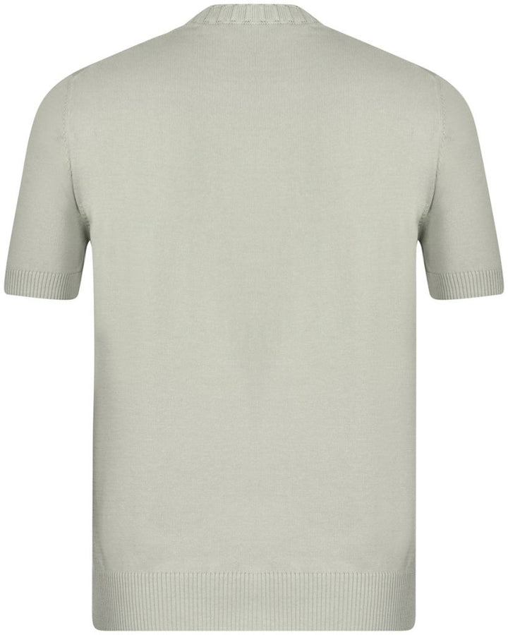Gran Sasso T-shirt – Groen -100% katoen-HEREN POLO'S & T-SHIRTS-Groen