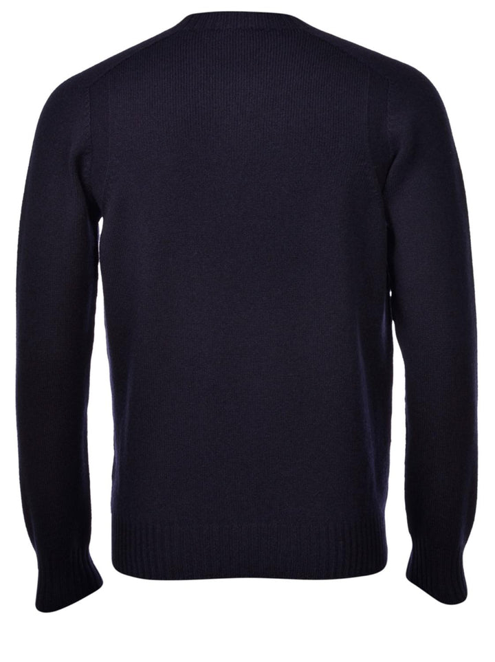 Gran Sasso trui-100% wol-HEREN TRUIEN & VESTEN-Blauw